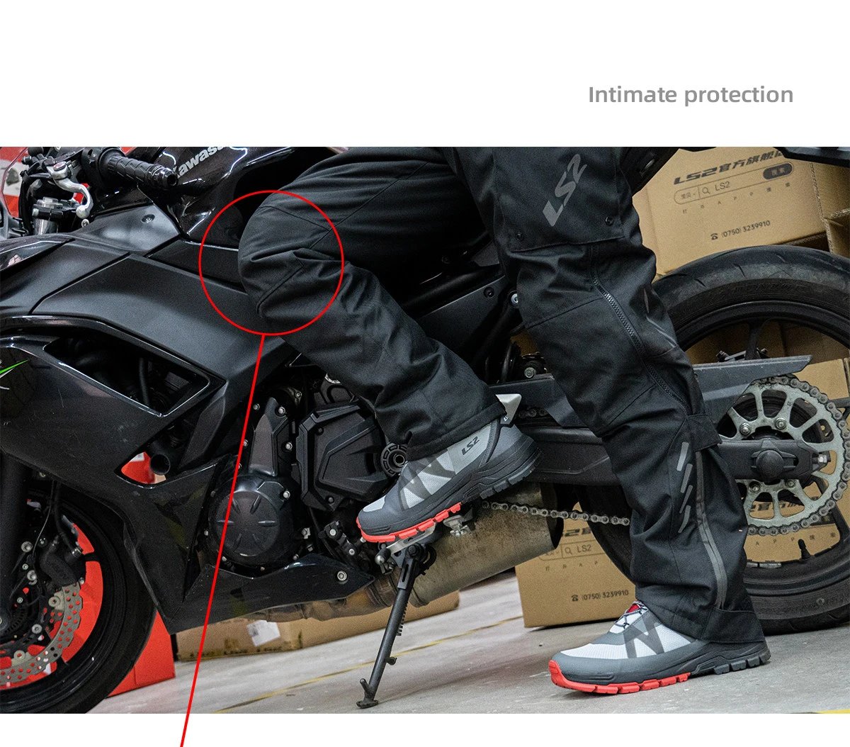 LS2 Original Motorcycle Pants Winter Warm Waterproof Quick Take Off Pants Off-Road Men CE Anti-fall Rider Quick-Release Trousers LS2 Original Motorcycle Pants Winter Warm Waterproof Quick Take Off Pants Off-Road Men CE Anti-fall Rider Quick-Release Trousers