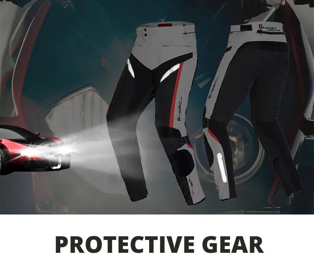 Waterproof Motorcycle Pants Reflective Wear-Resistant Motorcycle Riding Jacket Pants Anti-Fall Motorcycle Protection Equipment Waterproof Motorcycle Pants Reflective Wear-Resistant Motorcycle Riding Jacket Pants Anti-Fall Motorcycle Protection Equipment