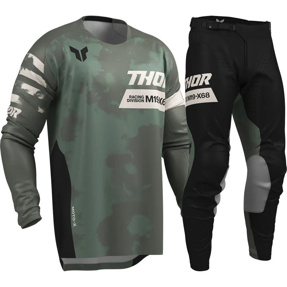 THOR Combo Dirt Bike Suit Off Road Motorcycle Suit MX Off Road Kit Top Shift Moto Jersey Set Moto Gear Set Enduro Suit