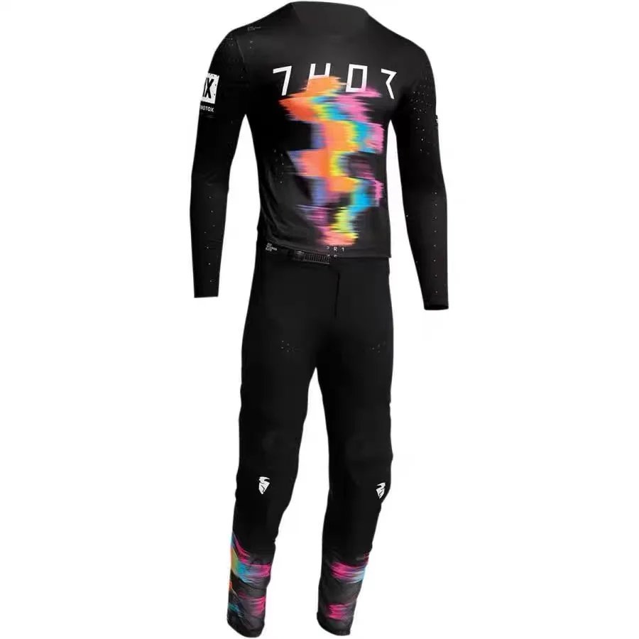 THOR Combo Dirt Bike Suit Off Road Motorcycle Suit MX Off Road Kit Top Shift Moto Jersey Set Moto Gear Set Enduro Suit