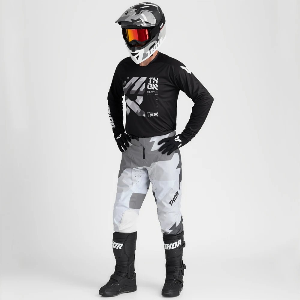 THOR Combo Dirt Bike Suit Off Road Motorcycle Suit MX Off Road Kit Top Shift Moto Jersey Set Moto Gear Set Enduro Suit
