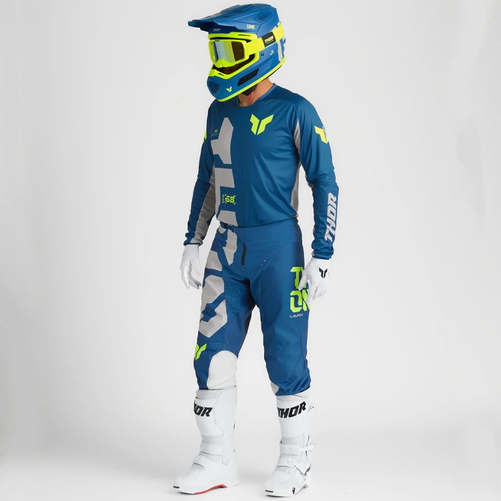 THOR Combo Dirt Bike Suit Off Road Motorcycle Suit MX Off Road Kit Top Shift Moto Jersey Set Moto Gear Set Enduro Suit