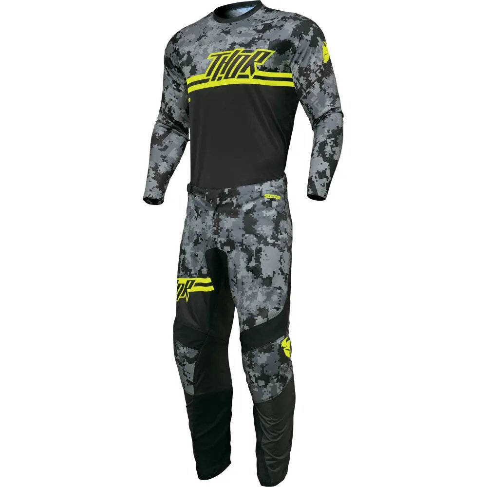 THOR Combo Dirt Bike Suit Off Road Motorcycle Suit MX Off Road Kit Top Shift Moto Jersey Set Moto Gear Set Enduro Suit