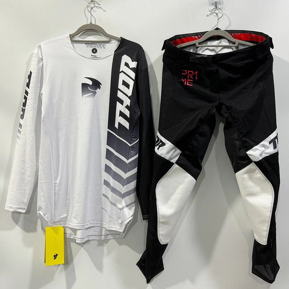 THOR Combo Dirt Bike Suit Off Road Motorcycle Suit MX Off Road Kit Top Shift Moto Jersey Set Moto Gear Set Enduro Suit
