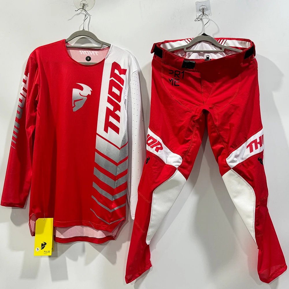 THOR Combo Dirt Bike Suit Off Road Motorcycle Suit MX Off Road Kit Top Shift Moto Jersey Set Moto Gear Set Enduro Suit