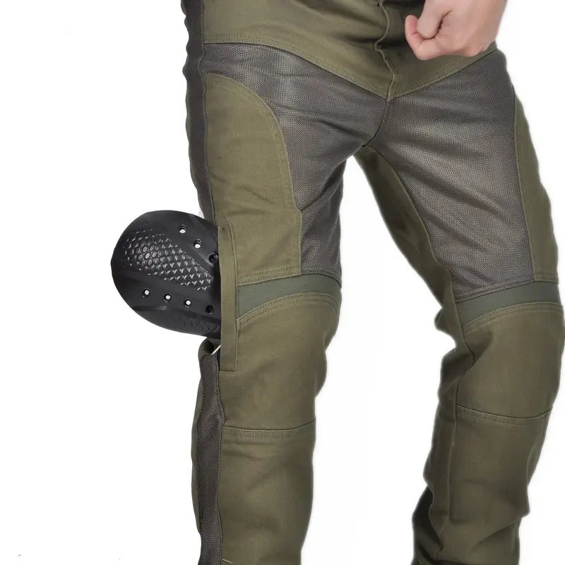 Summer Riding Motorcycle Pants Riding Jeans Breathable Stretchy Slim Fit Anti-fall Motorcycle Rider Pants With Protection Gear Summer Riding Motorcycle Pants Riding Jeans Breathable Stretchy Slim Fit Anti-fall Motorcycle Rider Pants With Protection Gear