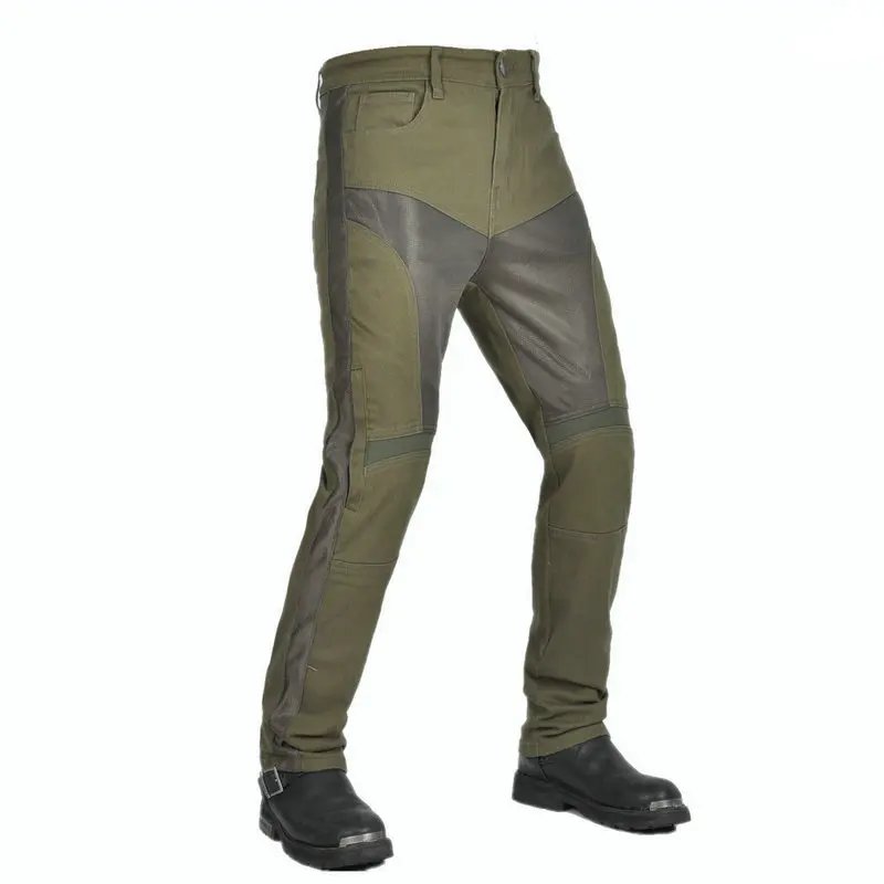 Summer Riding Motorcycle Pants Riding Jeans Breathable Stretchy Slim Fit Anti-fall Motorcycle Rider Pants With Protection Gear Summer Riding Motorcycle Pants Riding Jeans Breathable Stretchy Slim Fit Anti-fall Motorcycle Rider Pants With Protection Gear