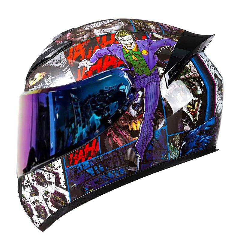 Unisex DOT Certified Full Face Motorcycle Helmet Safety Motobike Scooter Casco Moto Modular Capacetes Helmet