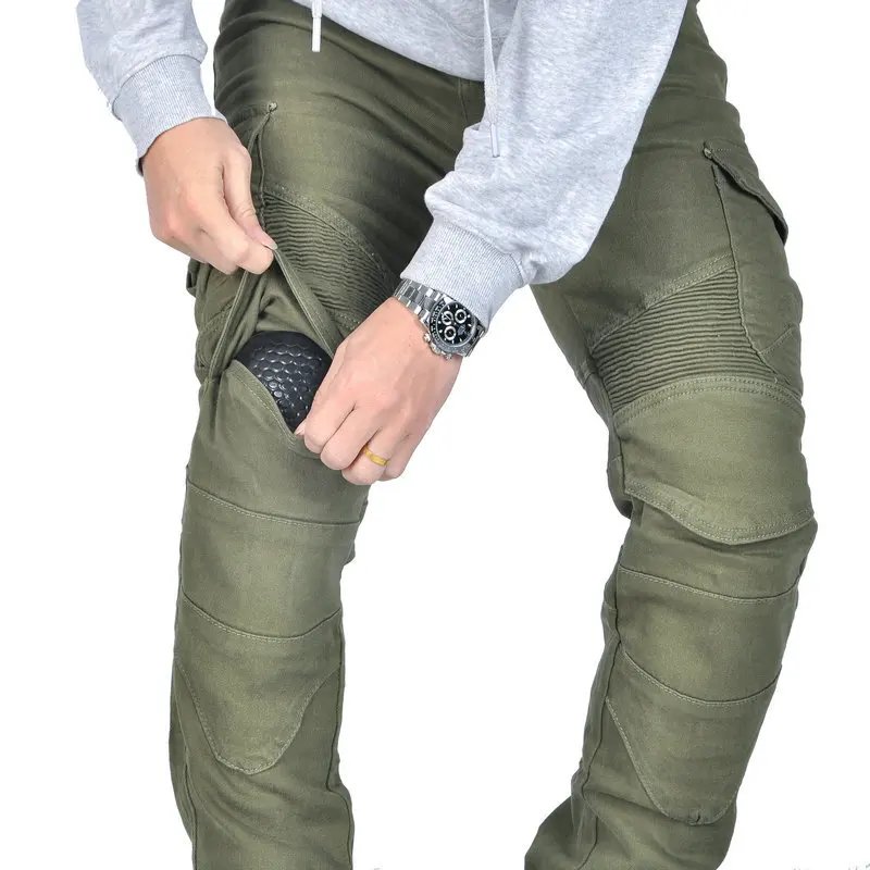 CE Armored Upgrade Motorcycle Riding Pants Motorbike Riding Denim Jeans Dual Sport Versatile Stretch Trousers with Knee Hip Pads CE Armored Upgrade Motorcycle Riding Pants Motorbike Riding Denim Jeans Dual Sport Versatile Stretch Trousers with Knee Hip Pads