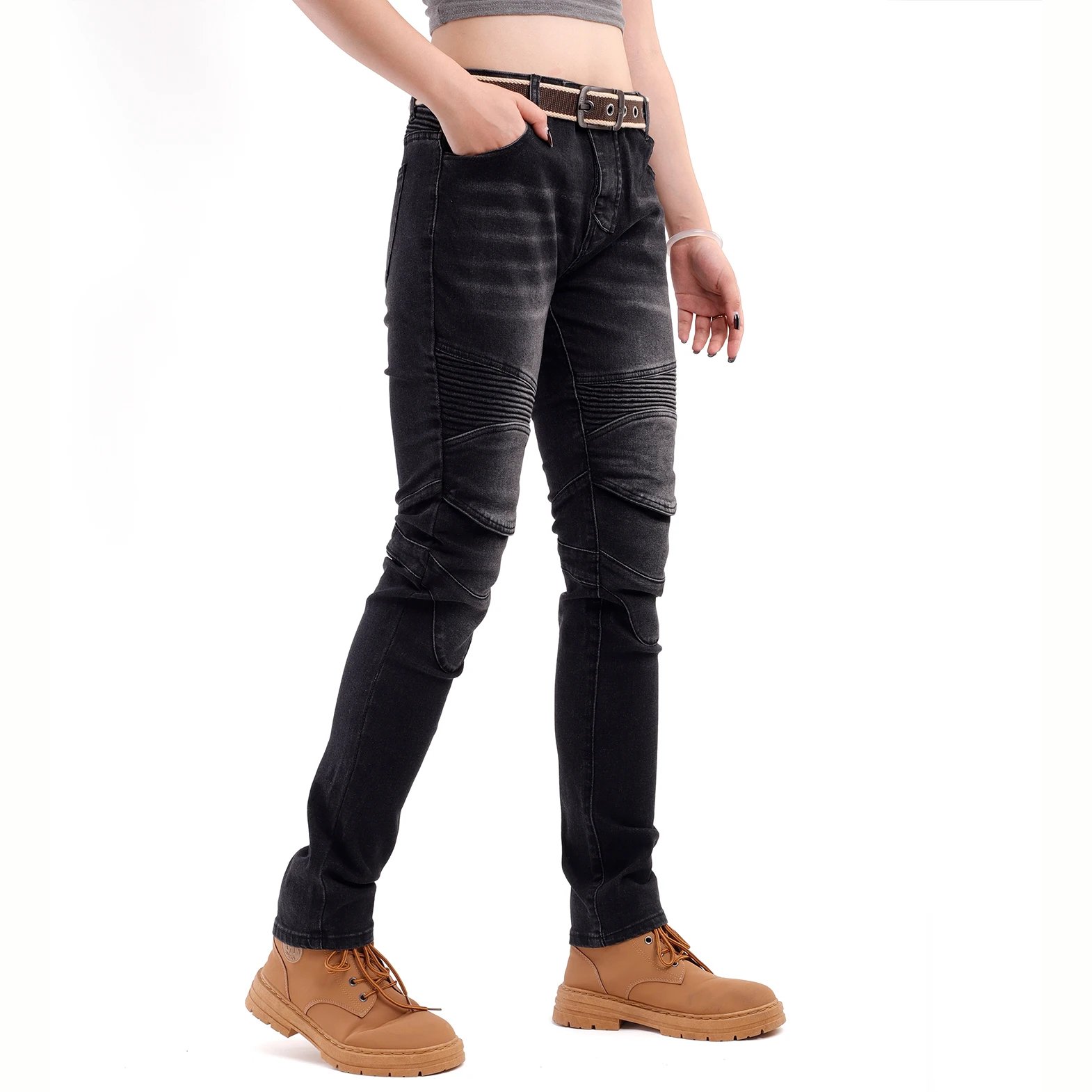 Womens Motorcycle Jeans Knee Hip Tailbone Protection Motocross Pants for Spring Fall Riding Gear Womens Motorcycle Jeans Knee Hip Tailbone Protection Motocross Pants for Spring Fall Riding Gear