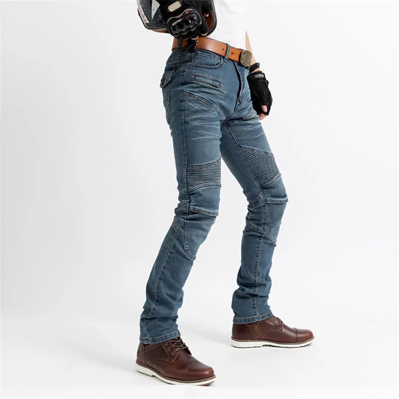 PK718 Men's Motorcycle Featherbed Jeans Standard Version Summer Riding Trousers Car Ride Comfortable Breathable Motocicleta Pant PK718 Men's Motorcycle Featherbed Jeans Standard Version Summer Riding Trousers Car Ride Comfortable Breathable Motocicleta Pant