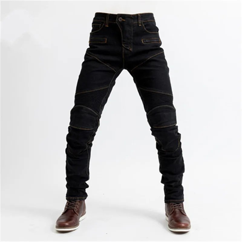 PK718 Men's Motorcycle Featherbed Jeans Standard Version Summer Riding Trousers Car Ride Comfortable Breathable Motocicleta Pant