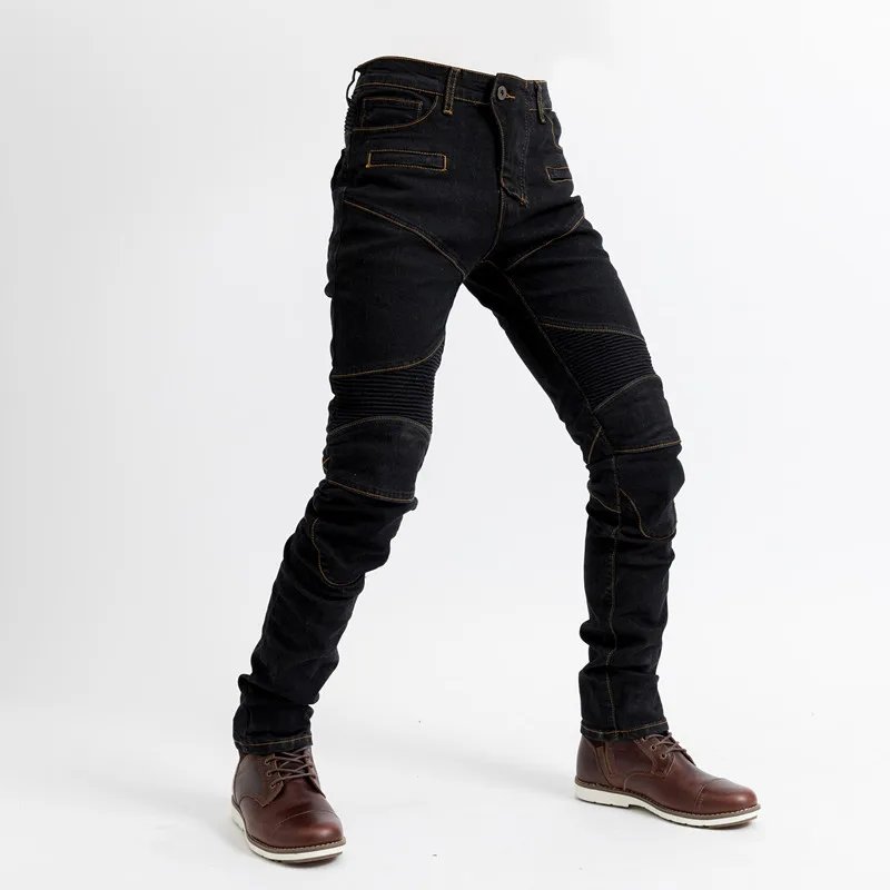 PK718 Men's Motorcycle Featherbed Jeans Standard Version Summer Riding Trousers Car Ride Comfortable Breathable Motocicleta Pant