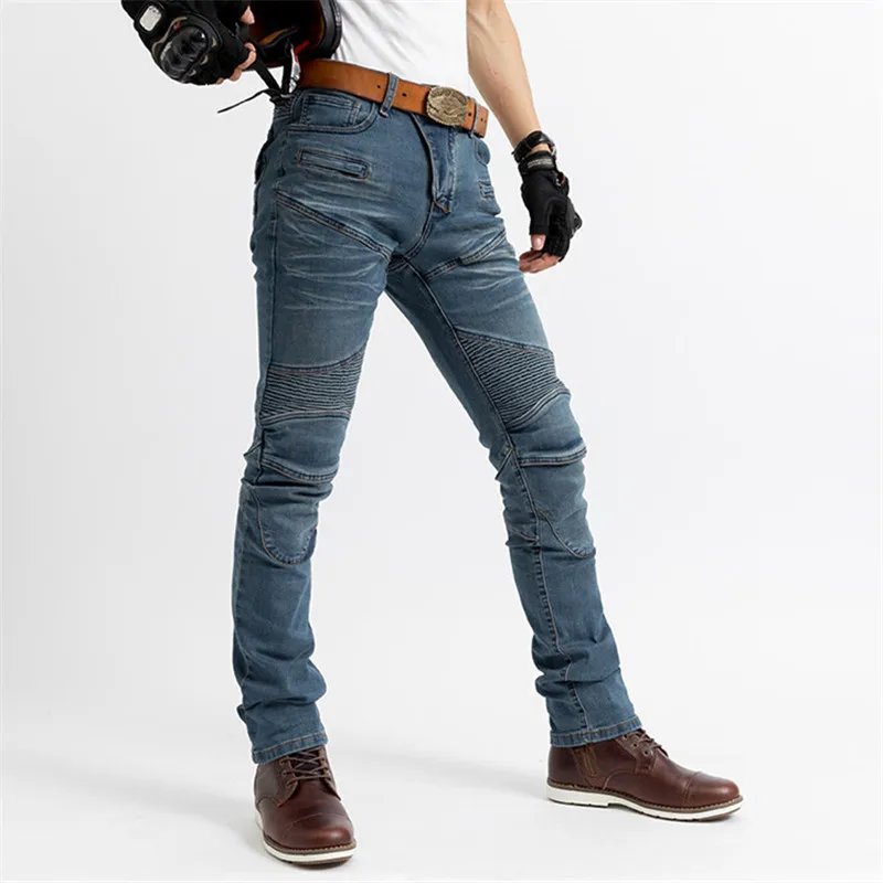 PK718 Men's Motorcycle Featherbed Jeans Standard Version Summer Riding Trousers Car Ride Comfortable Breathable Motocicleta Pant PK718 Men's Motorcycle Featherbed Jeans Standard Version Summer Riding Trousers Car Ride Comfortable Breathable Motocicleta Pant