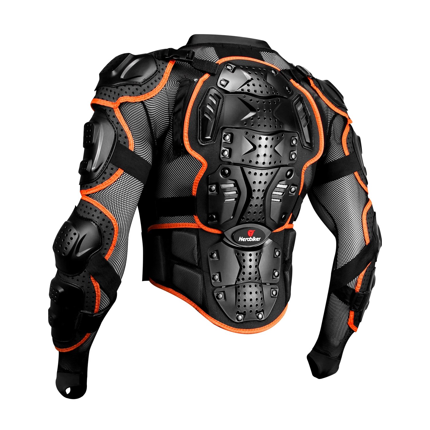 HEROBIKER Motocross Jacket Motorcycle Armor Men Body Armor Motorcycle Riding Protection Bike Riding Jacket Protection S-5XL