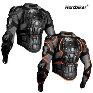 HEROBIKER Motocross Jacket Motorcycle Armor Men Body Armor Motorcycle Riding Protection Bike Riding Jacket Protection S-5XL