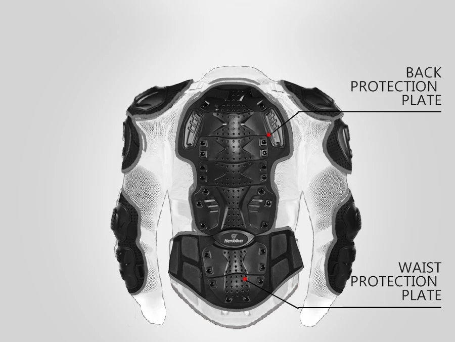 Motorcycle Armor CE Certification Motocross Chest Back Protector Moto Protection Body Armor Riding Motocross Jacket Protective Motorcycle Armor CE Certification Motocross Chest Back Protector Moto Protection Body Armor Riding Motocross Jacket Protective