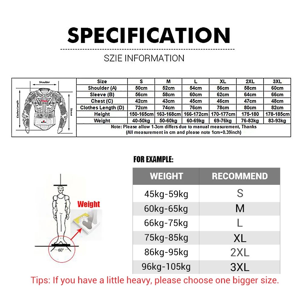 Motorcycle Armor CE Certification Motocross Chest Back Protector Moto Protection Body Armor Riding Motocross Jacket Protective Motorcycle Armor CE Certification Motocross Chest Back Protector Moto Protection Body Armor Riding Motocross Jacket Protective