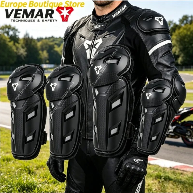 Adjustable Strap Kids Summer Knee Elbow Guard Set 2026 Motorcycle Leg Protection Anti Fall Breathable Motocross Racing Protective Gear for Children