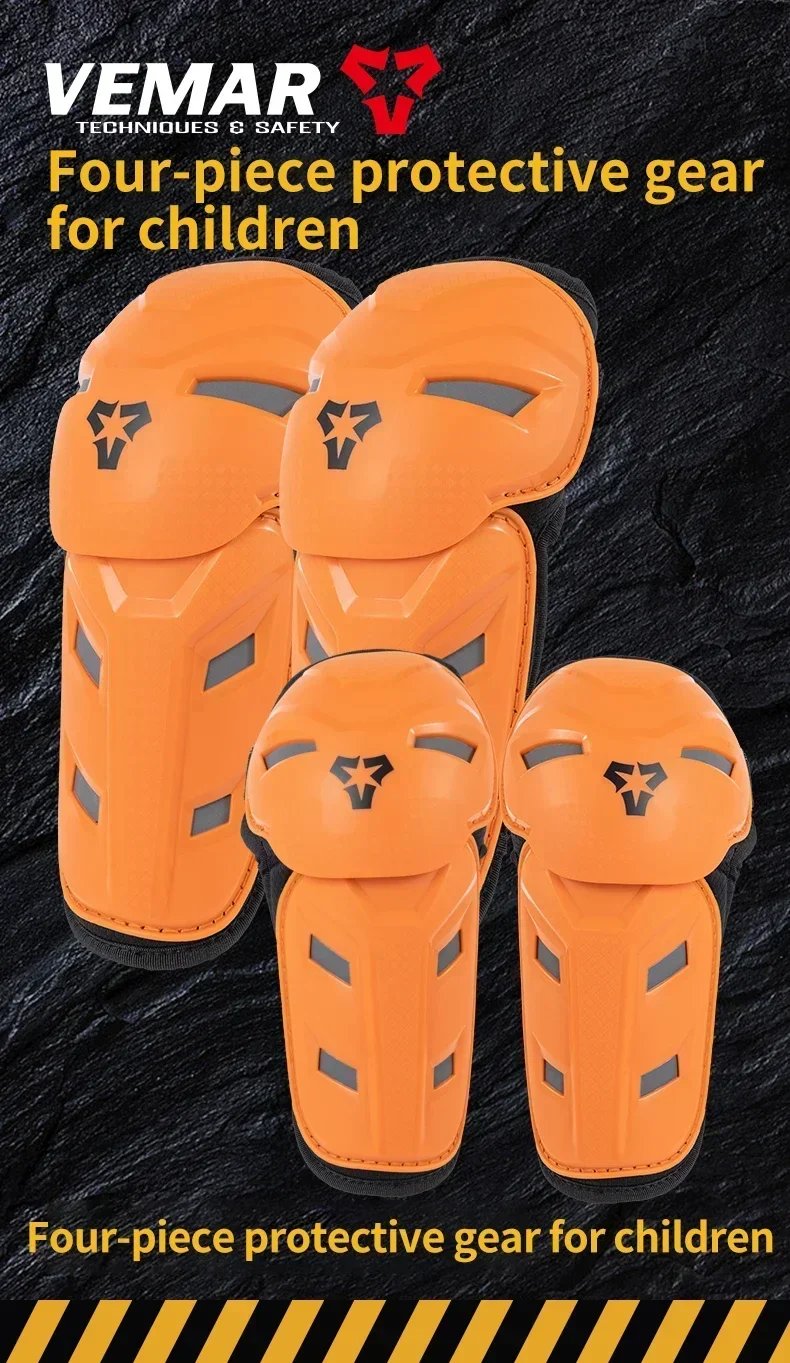 Adjustable Strap Kids Summer Knee Elbow Guard Set 2026 Motorcycle Leg Protection Anti Fall Breathable Motocross Racing Protective Gear for Children Adjustable Strap Kids Summer Knee Elbow Guard Set 2026 Motorcycle Leg Protection Anti Fall Breathable Motocross Racing Protective Gear for Children