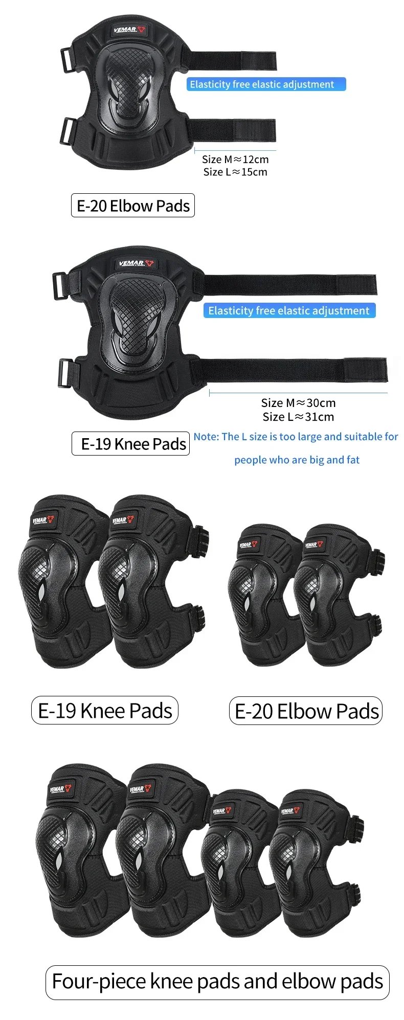 2026 NEW Men Women 4Pcs Motorcycle Armor Set Knee Elbow Pads Anti Fall Windproof Breathable Riding Protective Gear for Motorbike 2026 NEW Men Women 4Pcs Motorcycle Armor Set Knee Elbow Pads Anti Fall Windproof Breathable Riding Protective Gear for Motorbike