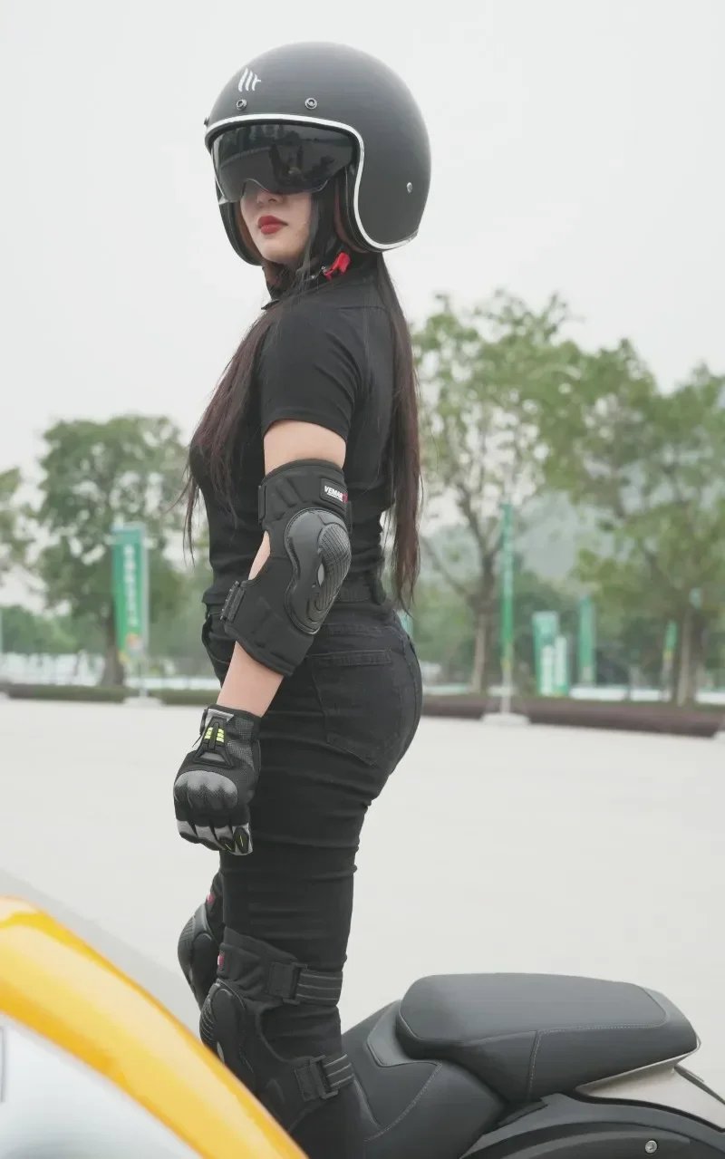 2026 NEW Men Women 4Pcs Motorcycle Armor Set Knee Elbow Pads Anti Fall Windproof Breathable Riding Protective Gear for Motorbike 2026 NEW Men Women 4Pcs Motorcycle Armor Set Knee Elbow Pads Anti Fall Windproof Breathable Riding Protective Gear for Motorbike