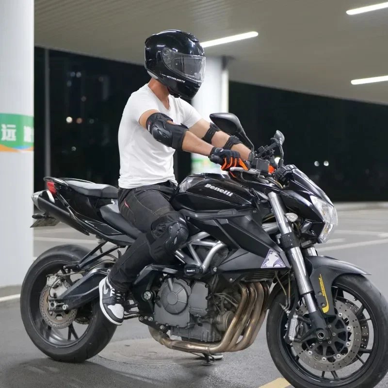 2026 NEW Men Women 4Pcs Motorcycle Armor Set Knee Elbow Pads Anti Fall Windproof Breathable Riding Protective Gear for Motorbike 2026 NEW Men Women 4Pcs Motorcycle Armor Set Knee Elbow Pads Anti Fall Windproof Breathable Riding Protective Gear for Motorbike