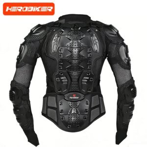 5XL Motorcycle Jackets Men’s Full Body Armor Protection Jackets Motocross Enduro Racing Moto Protective Equipment Clothes