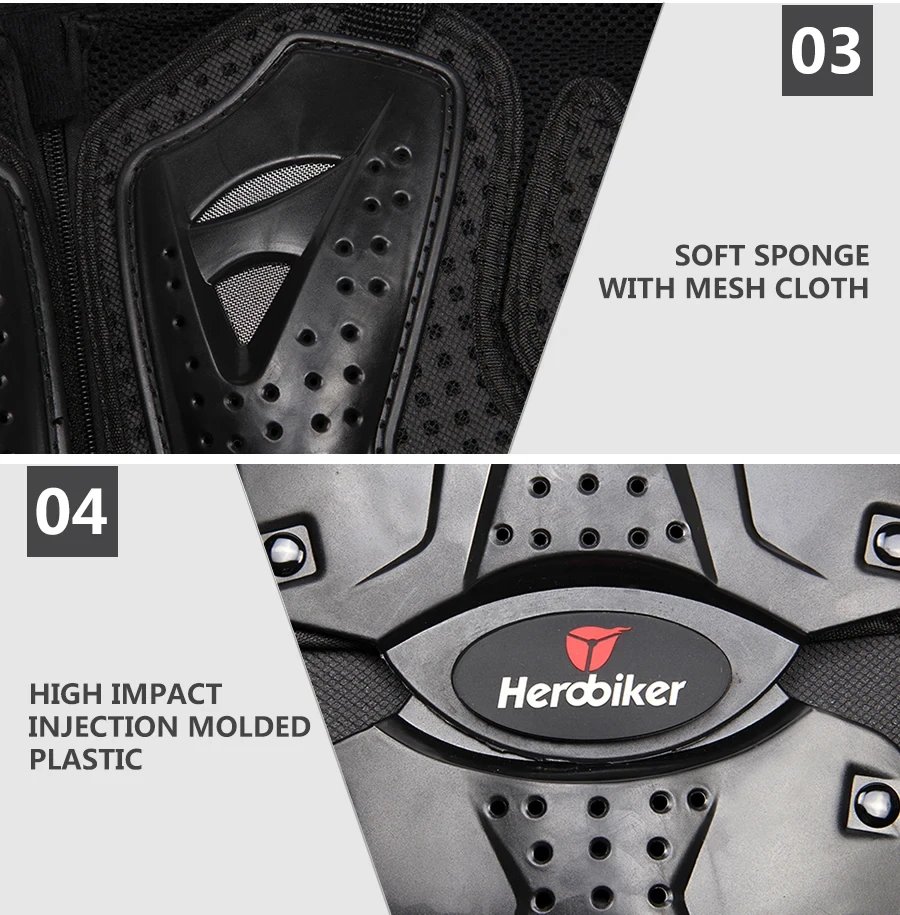 5XL Motorcycle Jackets Men's Full Body Armor Protection Jackets Motocross Enduro Racing Moto Protective Equipment Clothes