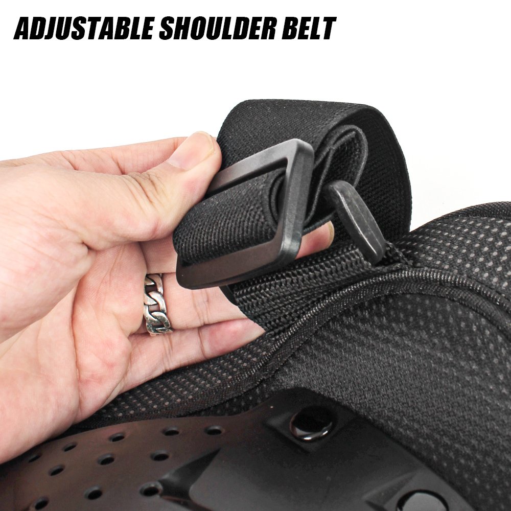 Adult Chest Back Protection Vest For Motocross Skiing Skating Outdoor Driving Motorcycle Dirt Bike Body Armor Protective Gear Adult Chest Back Protection Vest For Motocross Skiing Skating Outdoor Driving Motorcycle Dirt Bike Body Armor Protective Gear