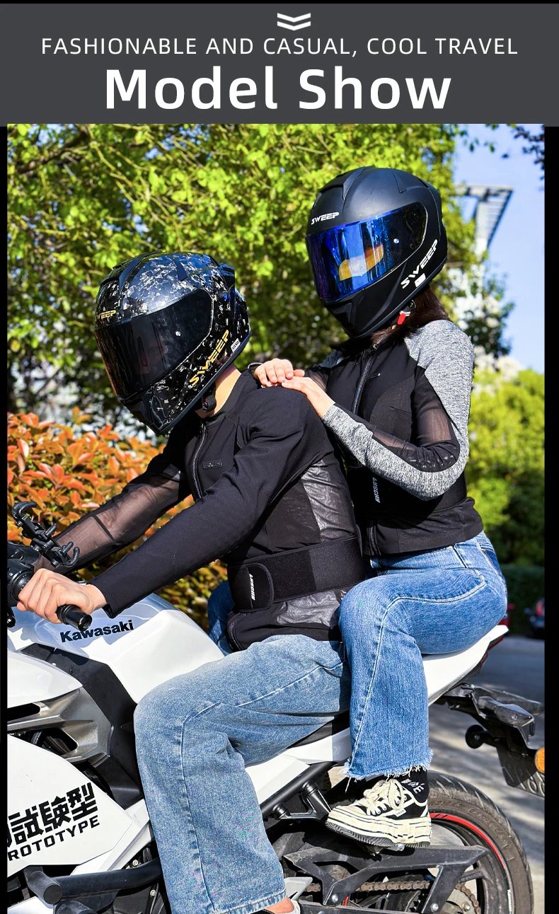 LYSCHY Motorcycle Soft Armor Jacket Men Women Summer Breathable Motocross Jacket with 7Pcs of Protective Gear Moto Riding Jacket LYSCHY Motorcycle Soft Armor Jacket Men Women Summer Breathable Motocross Jacket with 7Pcs of Protective Gear Moto Riding Jacket