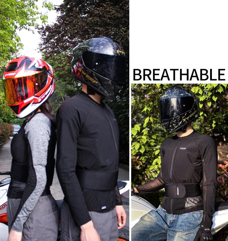 LYSCHY Motorcycle Soft Armor Jacket Men Women Summer Breathable Motocross Jacket with 7Pcs of Protective Gear Moto Riding Jacket LYSCHY Motorcycle Soft Armor Jacket Men Women Summer Breathable Motocross Jacket with 7Pcs of Protective Gear Moto Riding Jacket