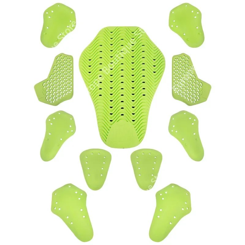 2026 NEW KOELAIE Back Knee Hip Elbow Armor Set CE Certified Anti Fall Rebound Motorcycle Protector for Riding Jacket Insert
