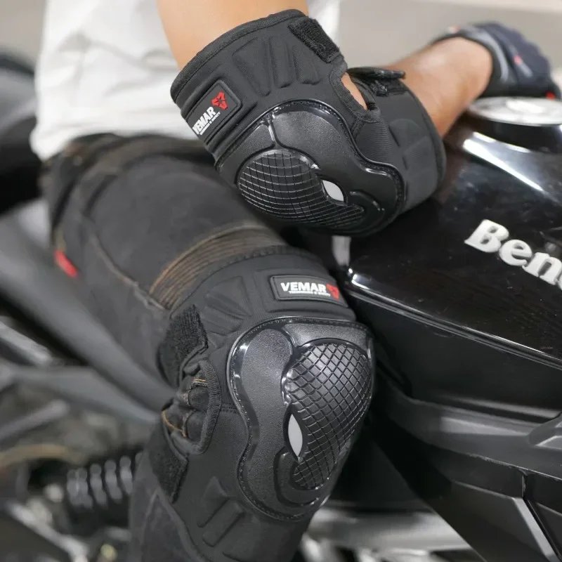 2026 NEW 4Pcs Motorcycle Armor Set Knee Elbow Pads Men Women Anti Fall Windproof Breathable Riding Protective Gear for Motorbike 2026 NEW 4Pcs Motorcycle Armor Set Knee Elbow Pads Men Women Anti Fall Windproof Breathable Riding Protective Gear for Motorbike