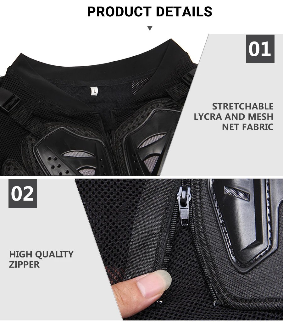 HEROBIKER Motorcycle Jacket Men Motorcycle Armor Moto Body Armor Motocross Riding Jacket Racing Motorbike Body Protection S-5XL HEROBIKER Motorcycle Jacket Men Motorcycle Armor Moto Body Armor Motocross Riding Jacket Racing Motorbike Body Protection S-5XL