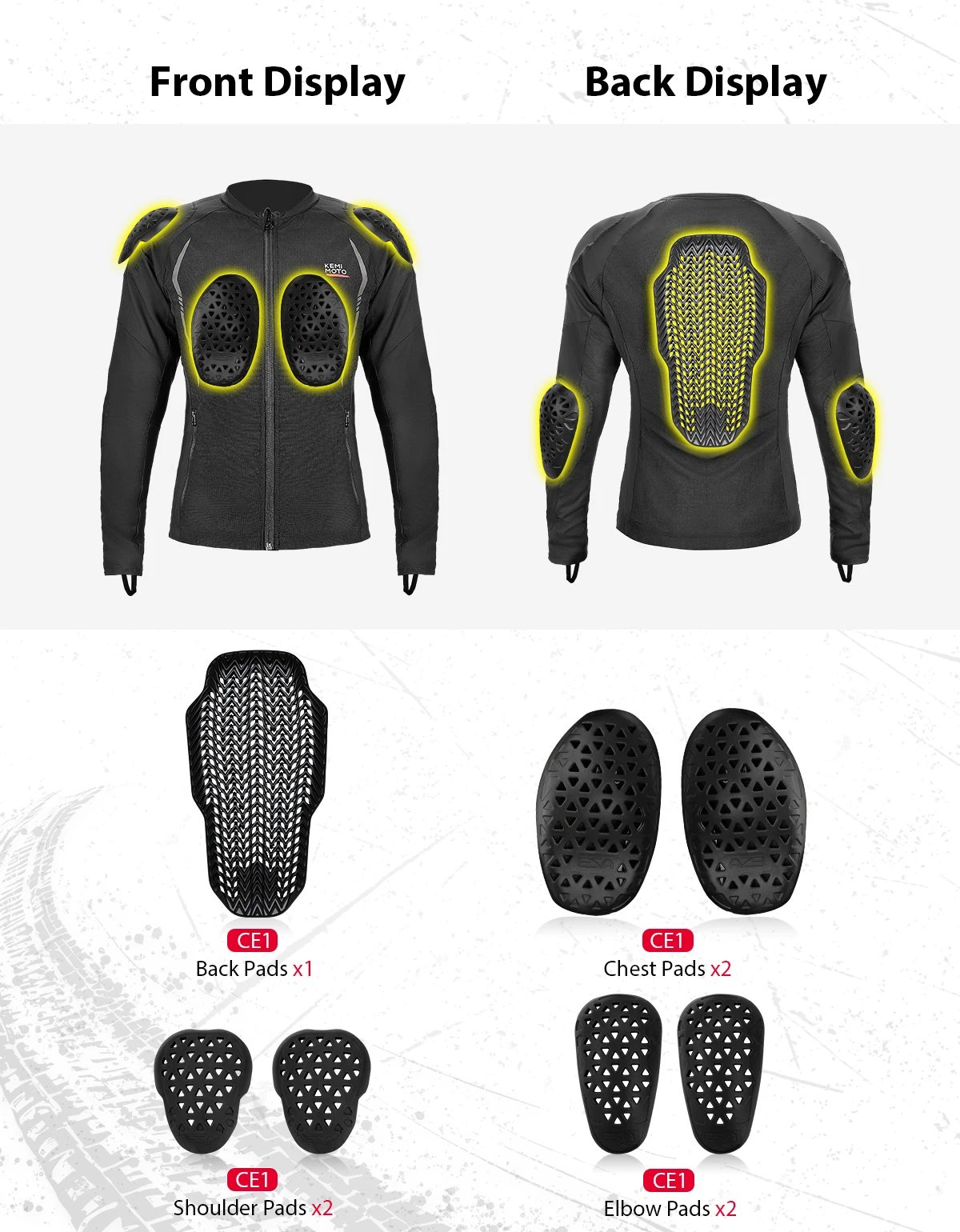 Women's Armor Summer Jacket Moto Riding Breathable Mesh with 7PCS CE Protective Gear for Motorcycle Motocross UTV ATV Equipments Women's Armor Summer Jacket Moto Riding Breathable Mesh with 7PCS CE Protective Gear for Motorcycle Motocross UTV ATV Equipments