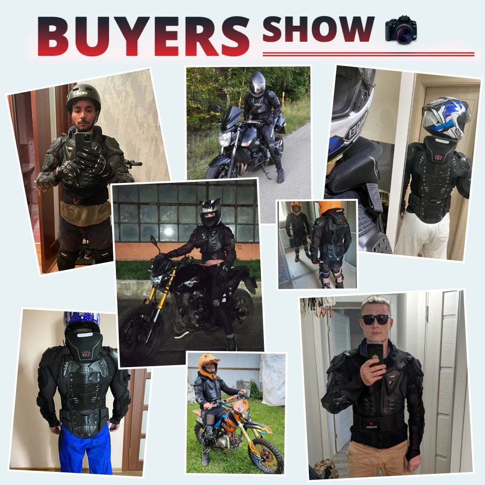 Men's Motorcycle Armor Motorcycle Jackets Motorcycle Body Armor Moto Protection Moto Motocross Racing Body Protector Jackets