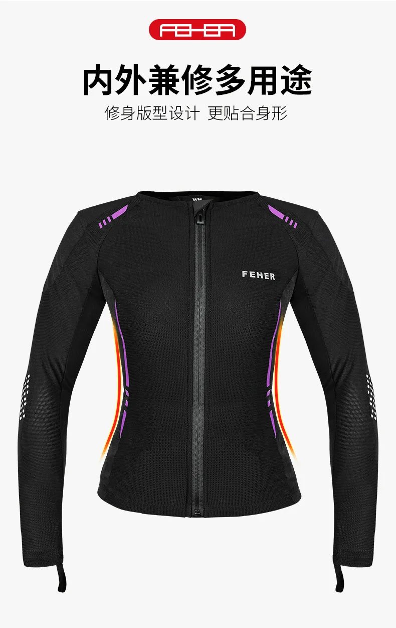 Motorcycle Armor Clothing Men Women CE Protective Gear Protection Body Summer Windproof Sunburn for Outdoor Riding Protector Motorcycle Armor Clothing Men Women CE Protective Gear Protection Body Summer Windproof Sunburn for Outdoor Riding Protector