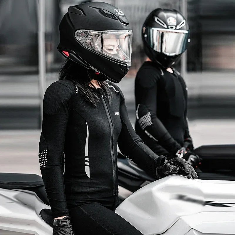Motorcycle Armor Clothing Men Women CE Protective Gear Protection Body Summer Windproof Sunburn for Outdoor Riding Protector