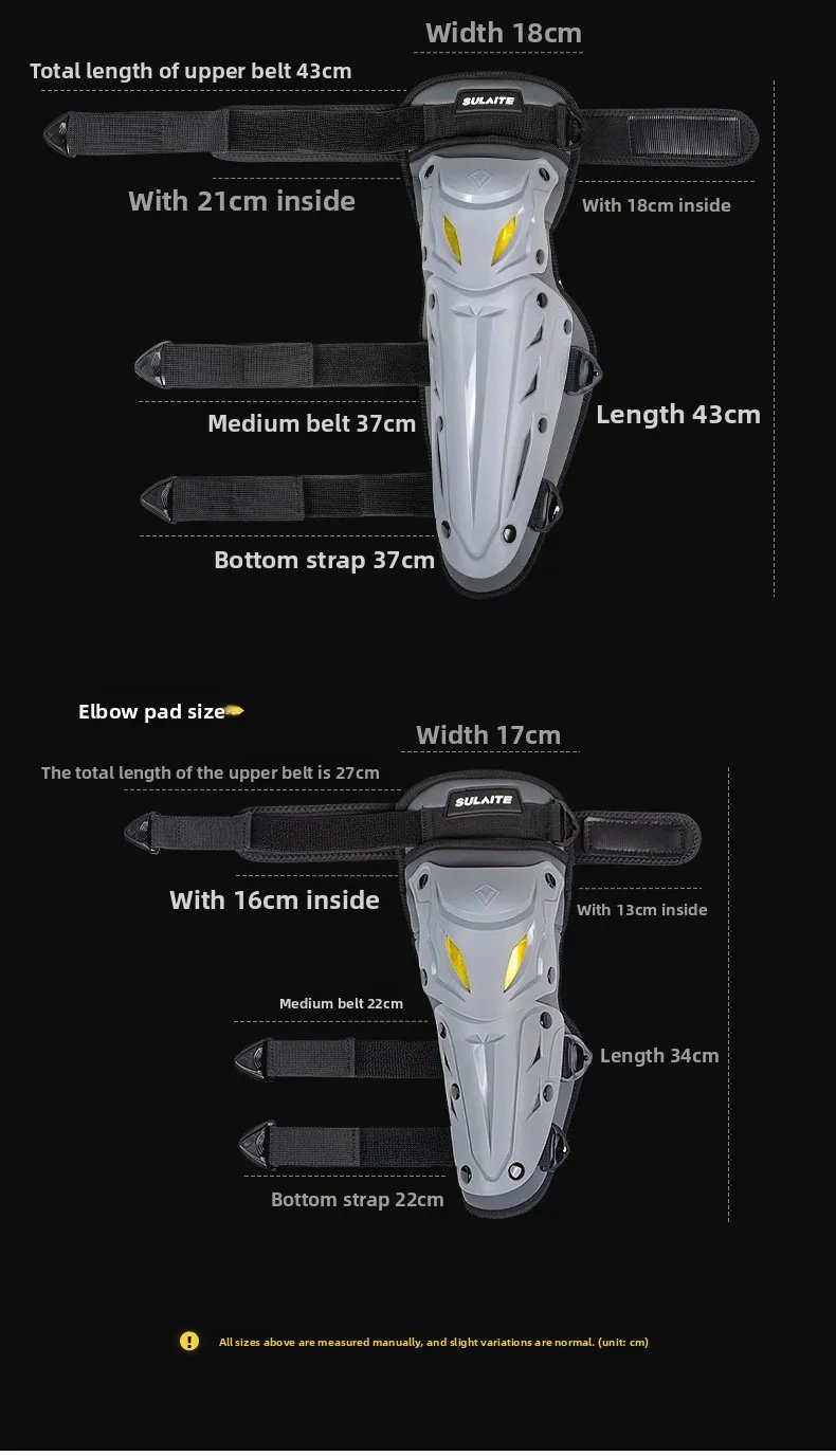 Motorcycle Elbow Knee Pads Outdoor Riding Motocross Protective Gear Adjustable Knee Elbow Pads Anti-Fall Motorbike Equipment Motorcycle Elbow Knee Pads Outdoor Riding Motocross Protective Gear Adjustable Knee Elbow Pads Anti-Fall Motorbike Equipment