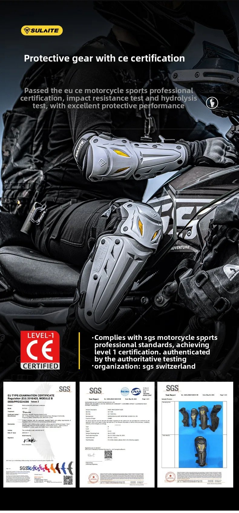 Motorcycle Elbow Knee Pads Outdoor Riding Motocross Protective Gear Adjustable Knee Elbow Pads Anti-Fall Motorbike Equipment Motorcycle Elbow Knee Pads Outdoor Riding Motocross Protective Gear Adjustable Knee Elbow Pads Anti-Fall Motorbike Equipment