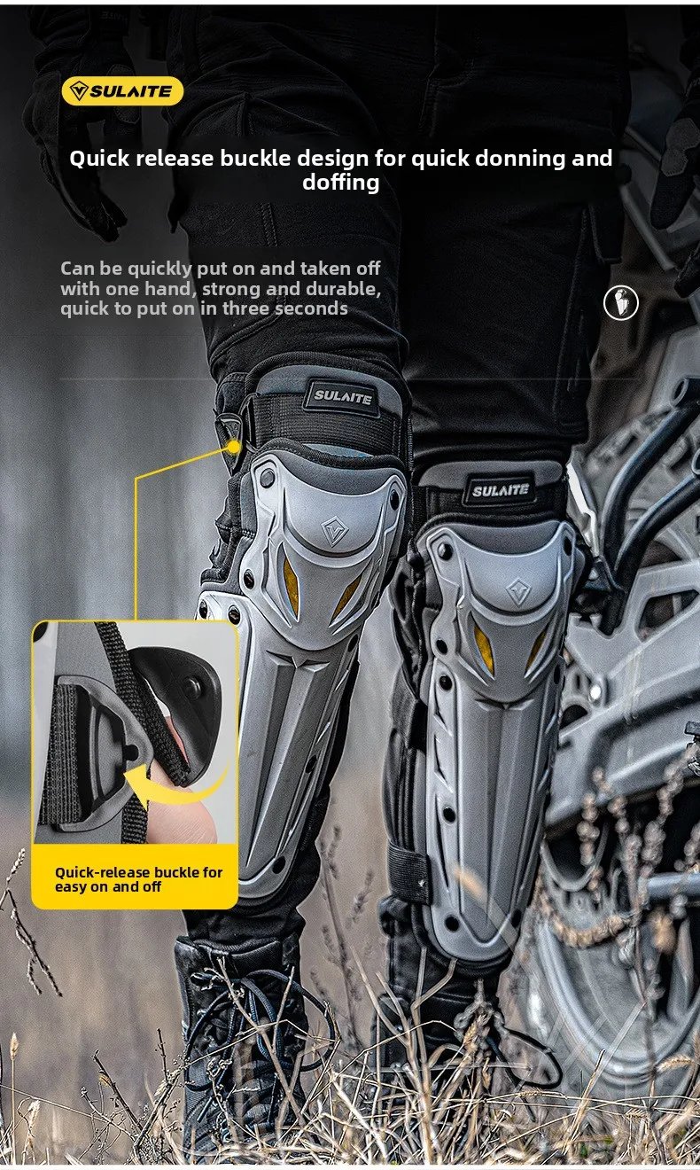Motorcycle Elbow Knee Pads Outdoor Riding Motocross Protective Gear Adjustable Knee Elbow Pads Anti-Fall Motorbike Equipment Motorcycle Elbow Knee Pads Outdoor Riding Motocross Protective Gear Adjustable Knee Elbow Pads Anti-Fall Motorbike Equipment