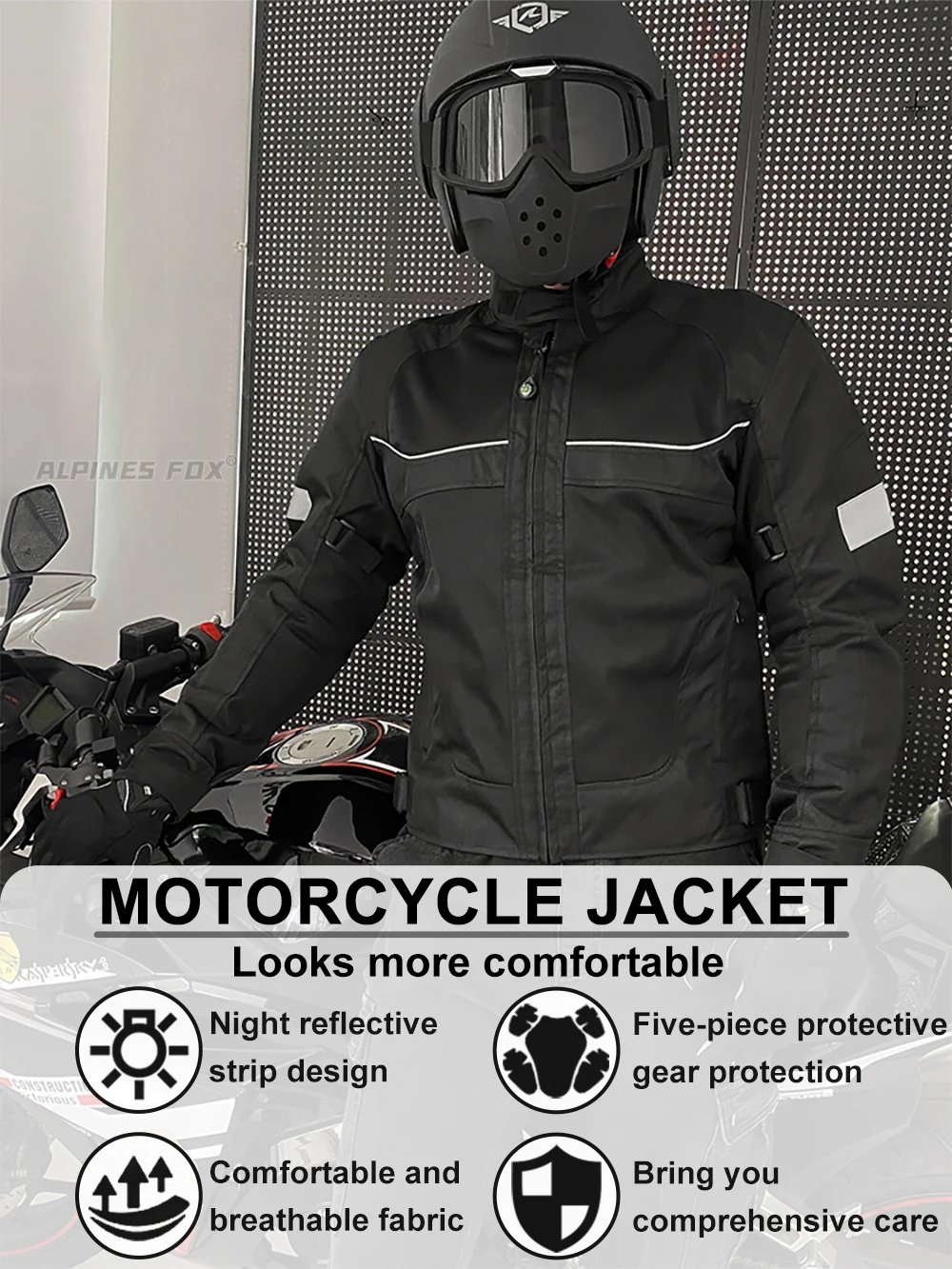 Men Woman Summer Breathable Motorcycle Jacket Night Reflective Motorbike Riding Coat with 5pcs Protective Pads M-5XL Men Woman Summer Breathable Motorcycle Jacket Night Reflective Motorbike Riding Coat with 5pcs Protective Pads M-5XL