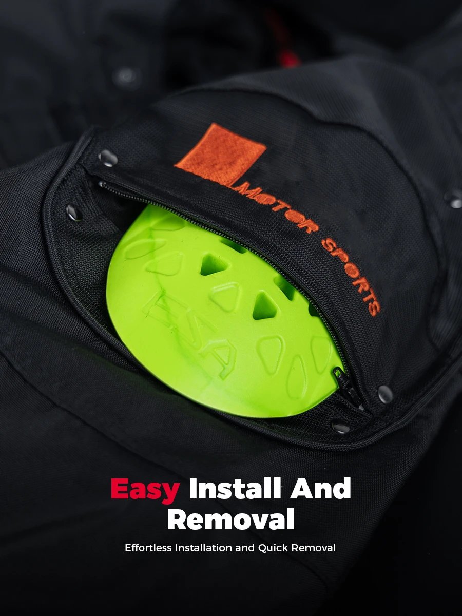 Motorcycle Riding CE Protective Guards 7Pcs Set Build-in Jackets Back Armor Elbow Pads Security Certification Outdoor Sports