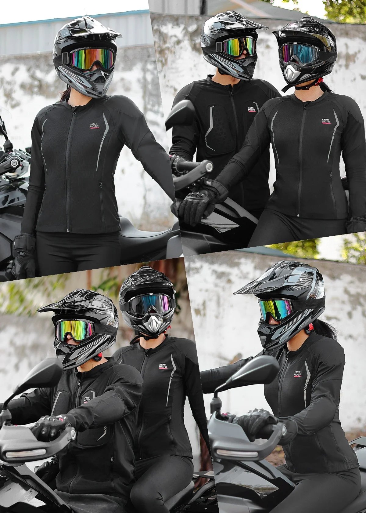 Motorcycle Armor Summer Jacket Breathable Mesh with 7PCS CE Protective Gear for Men Women Motocross UTV ATV Equipments Motorcycle Armor Summer Jacket Breathable Mesh with 7PCS CE Protective Gear for Men Women Motocross UTV ATV Equipments