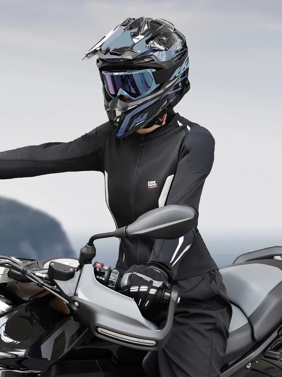 Motorcycle Clothing Armor Summer Men Women for Outdoor Riding CE Protective Gear Soft Sportswear Racing Equipment Body Protector