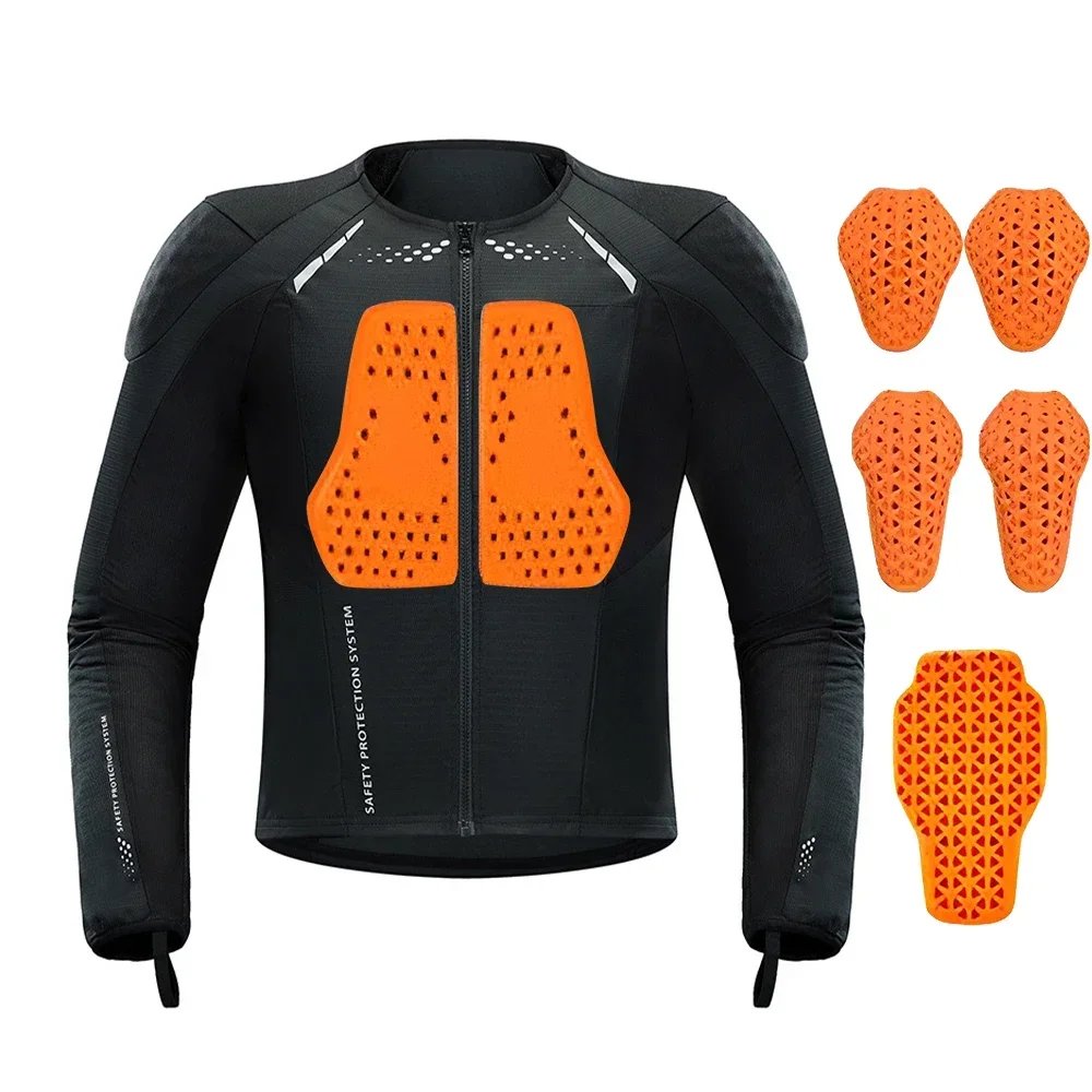 Motorcycle Clothing Armor Summer Men Women for Outdoor Riding CE Protective Gear Soft Sportswear Racing Equipment Body Protector