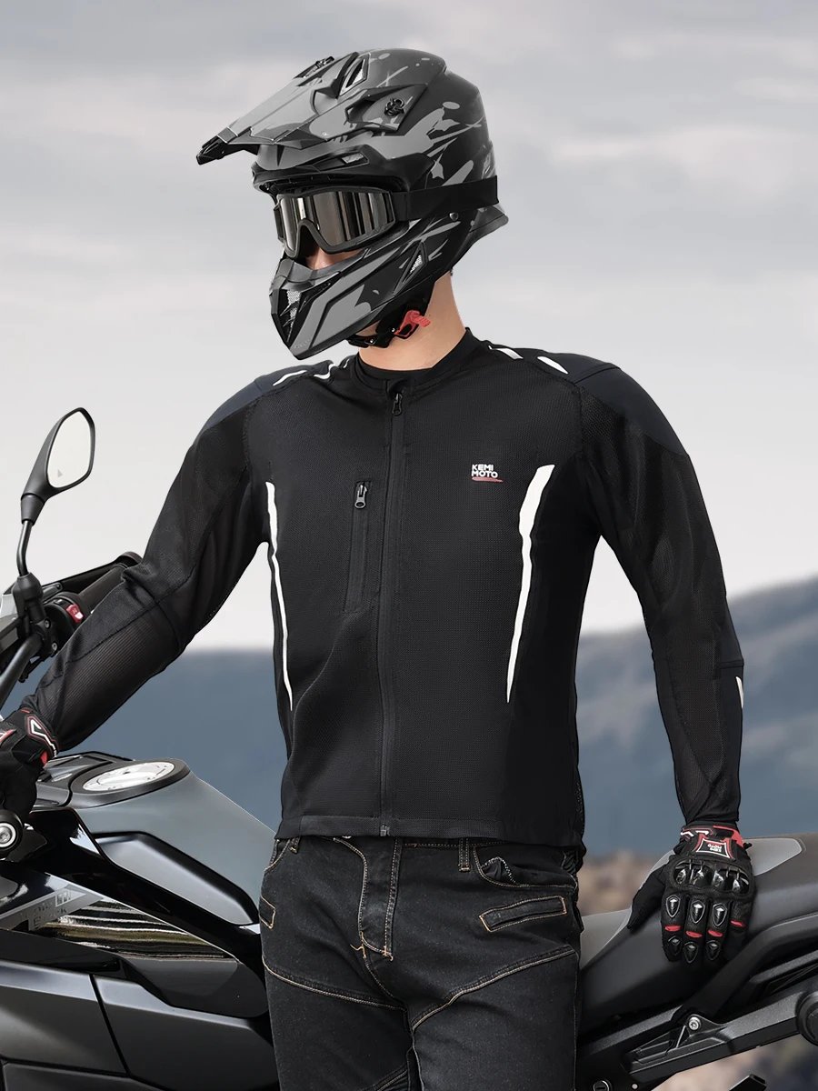 Motorcycle Clothing Armor Summer Men Women for Outdoor Riding CE Protective Gear Soft Sportswear Racing Equipment Body Protector