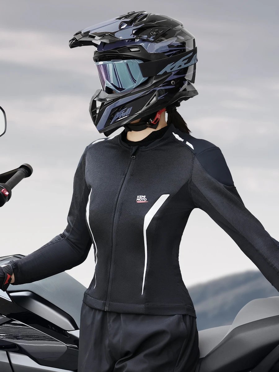Motorcycle Clothing Armor Summer Men Women for Outdoor Riding CE Protective Gear Soft Sportswear Racing Equipment Body Protector