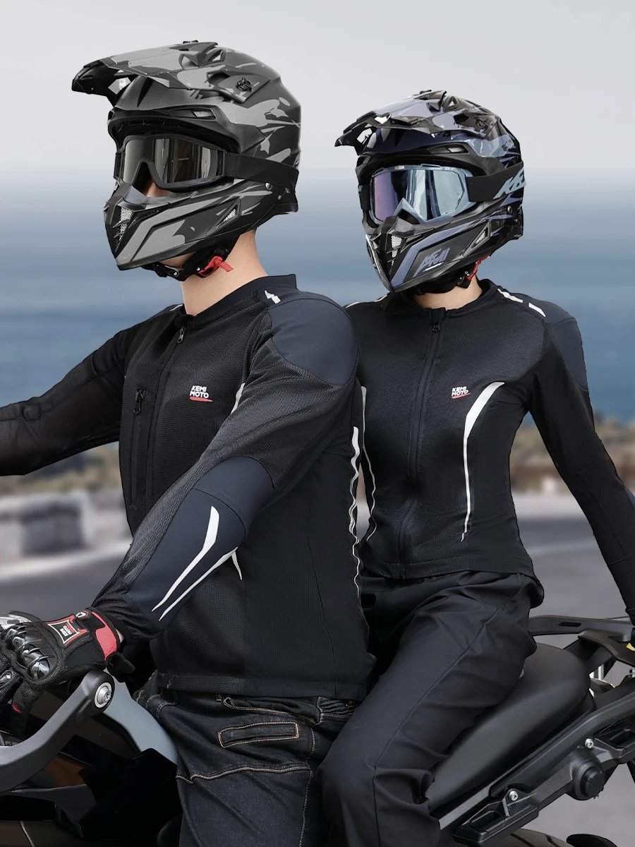 Motorcycle Clothing Armor Summer Men Women for Outdoor Riding CE Protective Gear Soft Sportswear Racing Equipment Body Protector